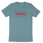 Fireworks Expert Ladies Short Sleeve Tee - Surf Blackout