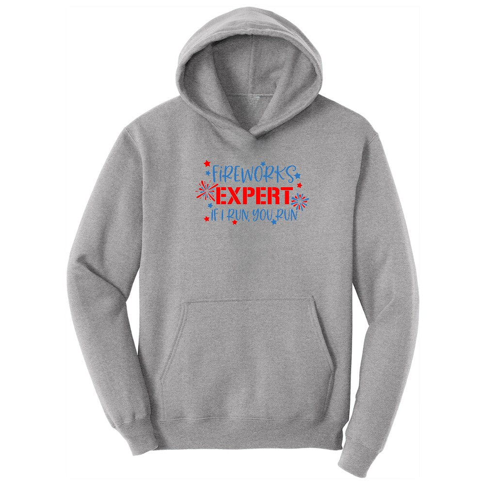Fireworks Expert Hoodie - Athletic Heather