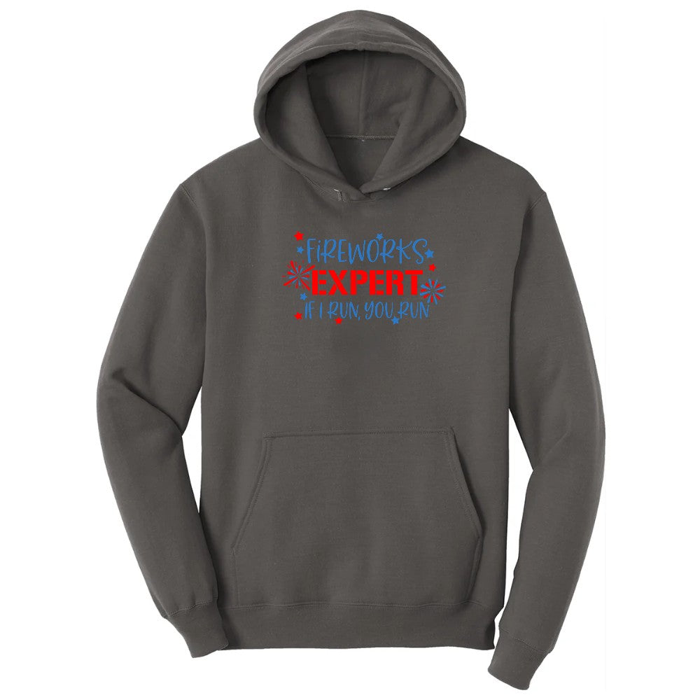 Fireworks Expert Hoodie - Charcoal