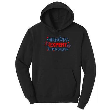 Fireworks Expert Hoodie - Jet Black