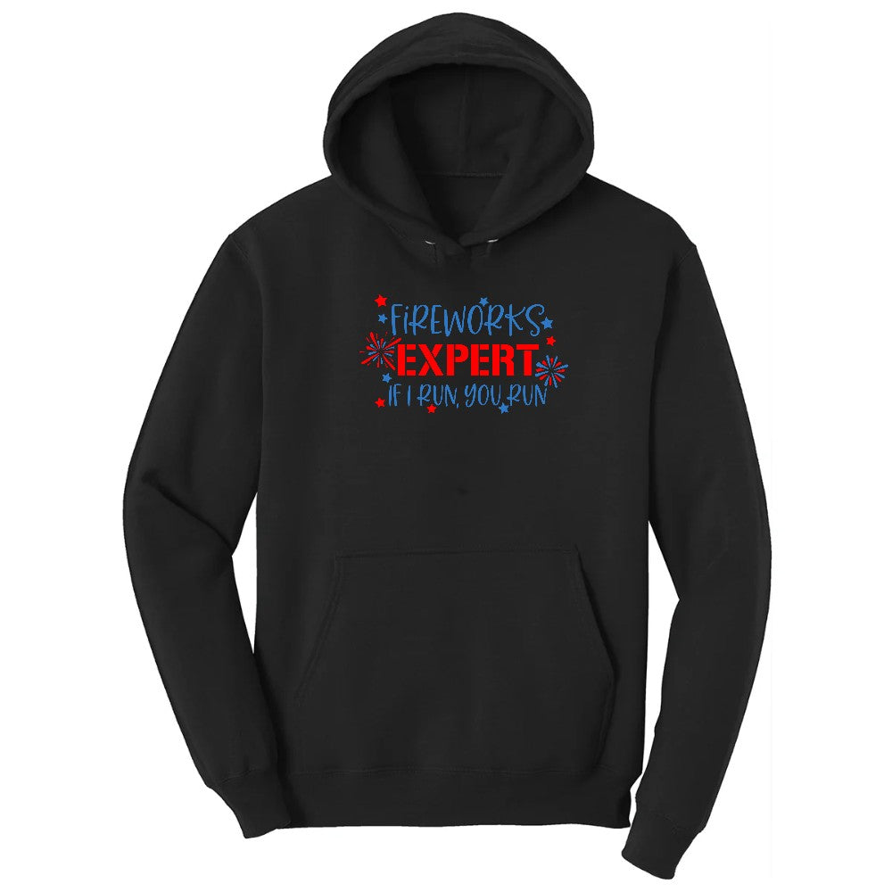 Fireworks Expert Hoodie - Jet Black