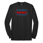 Fireworks Expert Long Sleeve Tee - Jet Black