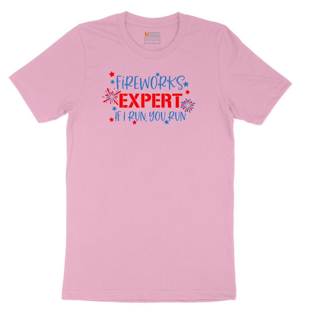 Fireworks Expert Youth Short Sleeve Tee - Candy Pink
