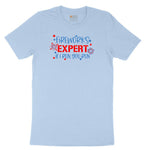 Fireworks Expert Youth Short Sleeve Tee - Light Blue