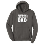 Flipping Awesome Dad Hoodie - Charcoal