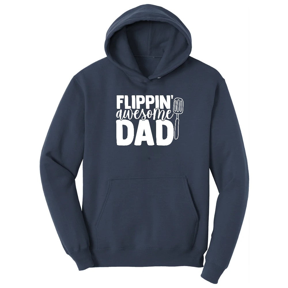 Flipping Awesome Dad Hoodie - Navy
