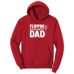 Flipping Awesome Dad Hoodie - Red
