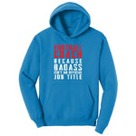 Football Coach Ladies Hoodie - Sapphire