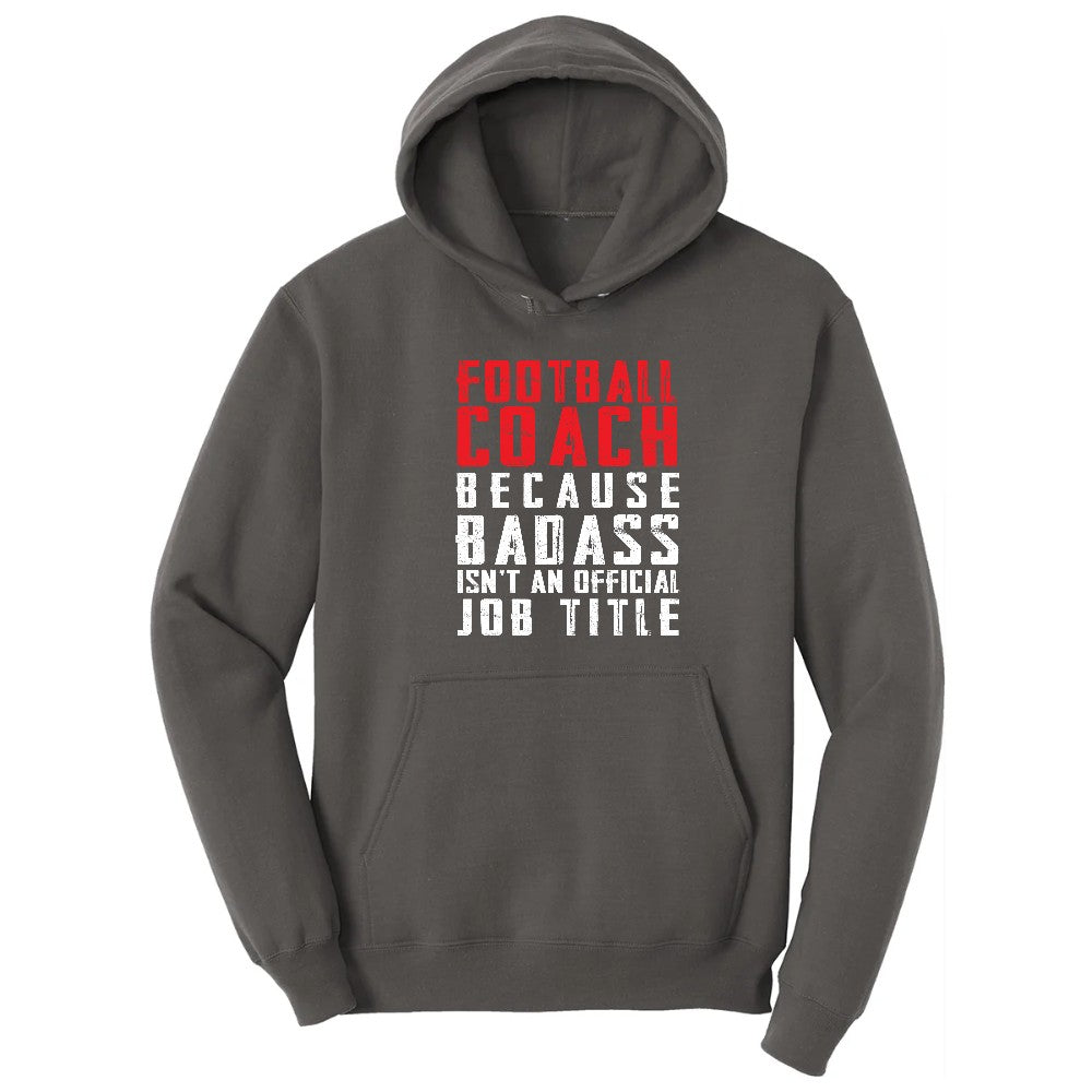 Football Coach Hoodie - Charcoal