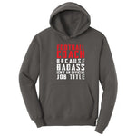 Football Coach Hoodie - Charcoal