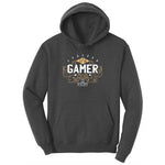 Forever Gamer - Mens & Ladies T-Shirt Ladies Hoodie - Dark Heather Grey