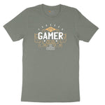 Forever Gamer - Mens & Ladies T-Shirt Ladies Short Sleeve Tee - Bamboo Blackout