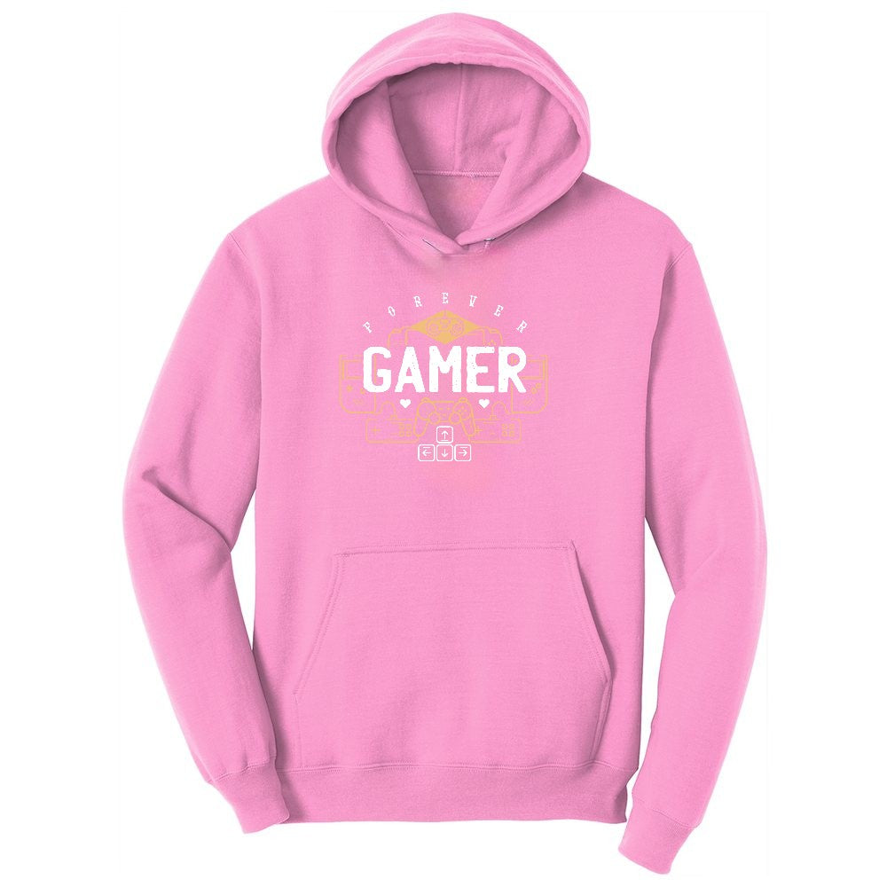 Forever Gamer - Mens & Ladies T-Shirt Toddler Hoodie - Candy Pink