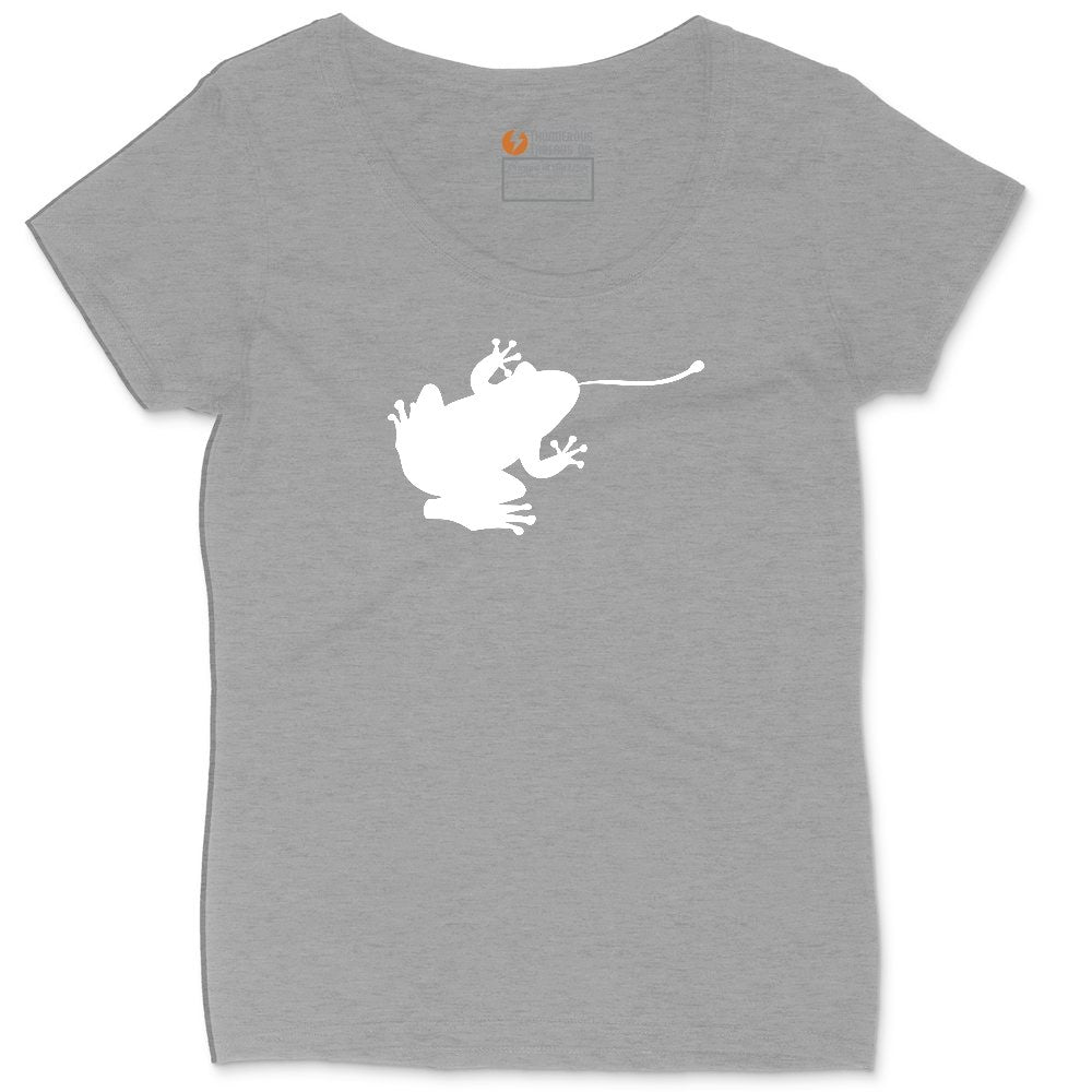 Frog Ladies Curvy Tee - Granite Heather