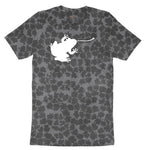 Frog Ladies Short Sleeve Tee - Black Leopard