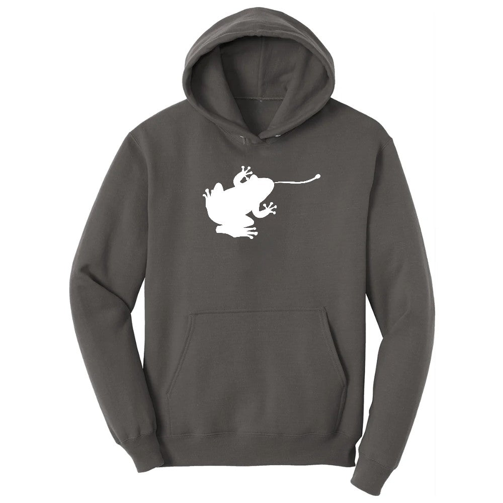 Frog Hoodie - Charcoal