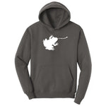 Frog Hoodie - Charcoal