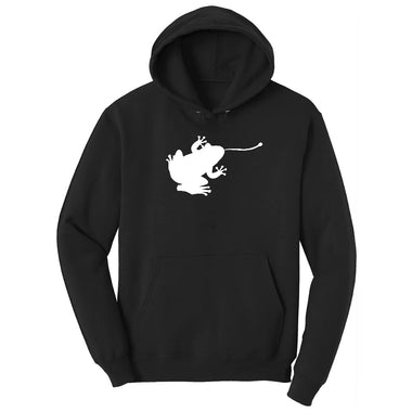 Frog Hoodie - Jet Black