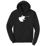 Frog Hoodie - Jet Black