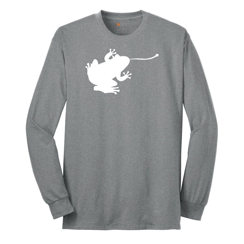 Frog Long Sleeve Tee - Athletic Grey