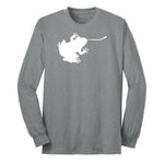 Frog Long Sleeve Tee - Athletic Grey