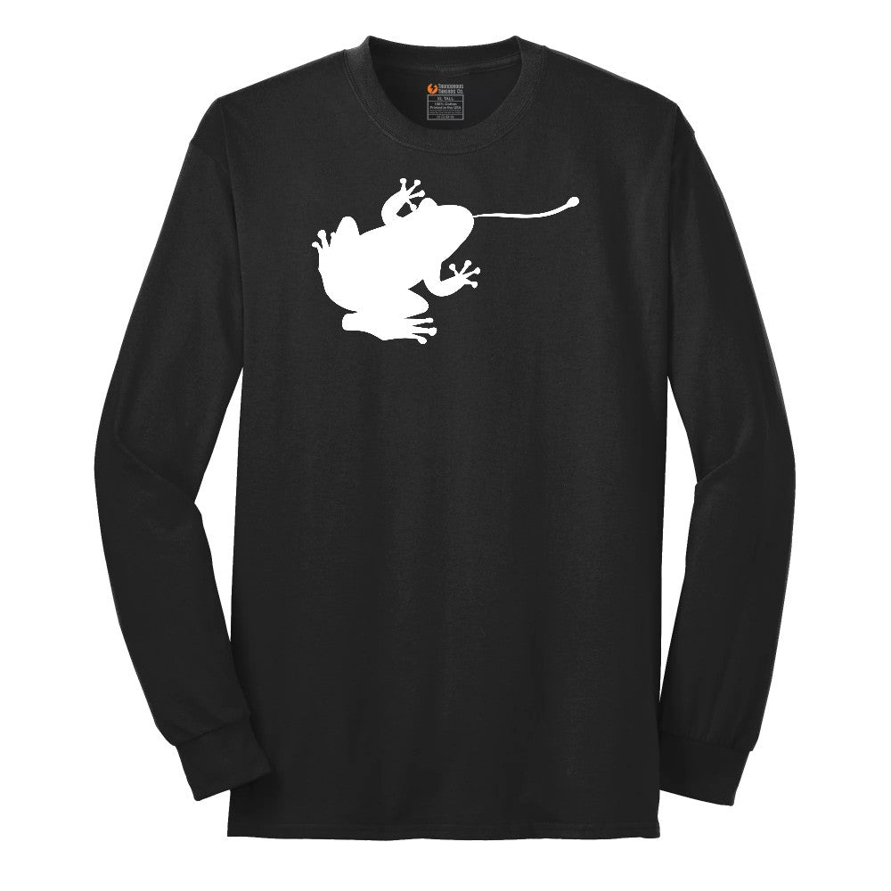 Frog Long Sleeve Tee - Jet Black
