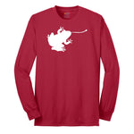 Frog Long Sleeve Tee - Red