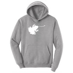 Frog Toddler Hoodie - Athletic Heather