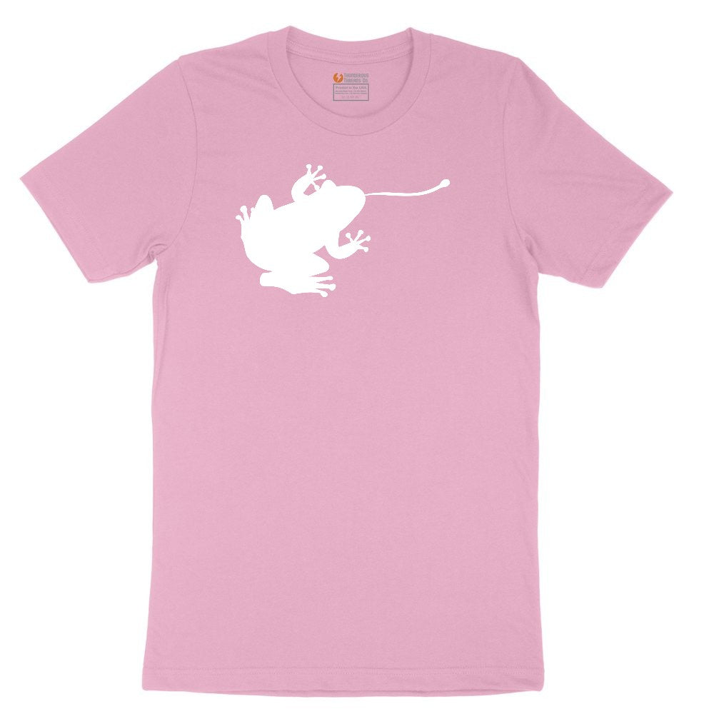 Frog Toddler Short Sleeve Tee - Candy Pink