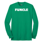 Funcle Long Sleeve Tee - Kelly Green