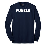 Funcle Long Sleeve Tee - Navy