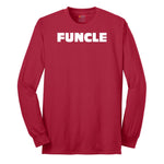 Funcle Long Sleeve Tee - Red