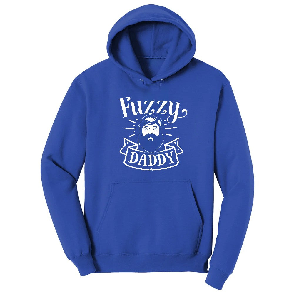 Fuzzy Daddy Hoodie - True Royal