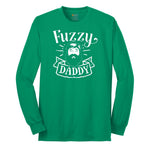 Fuzzy Daddy Long Sleeve Tee - Kelly Green
