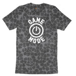 Game Mode - Mens & Ladies T-Shirt Ladies Short Sleeve Tee - Black Leopard