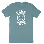 Game Mode - Mens & Ladies T-Shirt Ladies Short Sleeve Tee - Surf Blackout