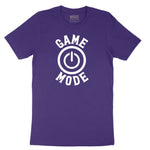 Game Mode - Mens & Ladies T-Shirt Short Sleeve Tee - Team Purple