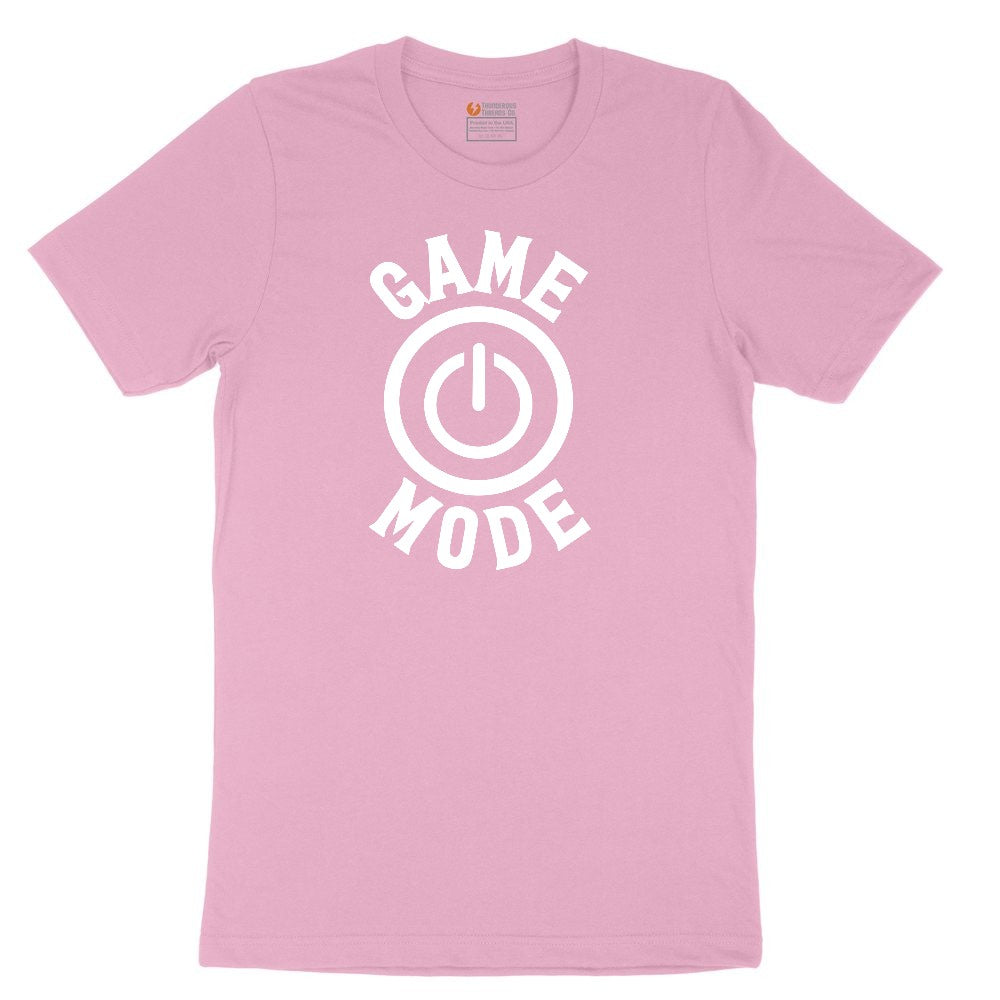 Game Mode - Mens & Ladies T-Shirt Toddler Short Sleeve Tee - Candy Pink