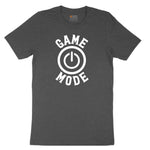 Game Mode - Mens & Ladies T-Shirt Toddler Short Sleeve Tee - Dark Heather Grey