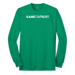 Gameologist - Mens & Ladies T-Shirt Long Sleeve Tee - Kelly Green