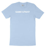 Gameologist - Mens & Ladies T-Shirt Toddler Short Sleeve Tee - Light Blue