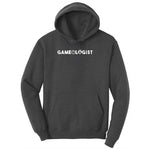 Gameologist - Mens & Ladies T-Shirt Youth Hoodie - Dark Heather Grey