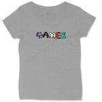 Gamer Art Version - Mens & Ladies T-Shirt Ladies Curvy Tee - Granite Heather