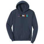 Gamer Art Version - Mens & Ladies T-Shirt Hoodie - Navy