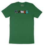 Gamer Art Version - Mens & Ladies T-Shirt Short Sleeve Tee - Athletic Kelly