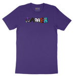 Gamer Art Version - Mens & Ladies T-Shirt Short Sleeve Tee - Team Purple