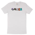 Gamer Art Version - Mens & Ladies T-Shirt Short Sleeve Tee - White