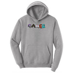 Gamer Art Version - Mens & Ladies T-Shirt Youth Hoodie - Athletic Heather
