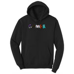 Gamer Art Version - Mens & Ladies T-Shirt Youth Hoodie - Jet Black