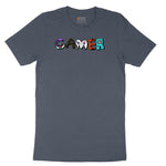 Gamer Art Version - Mens & Ladies T-Shirt Youth Short Sleeve Tee - Heather Navy